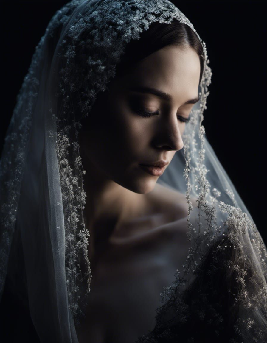 Ethereal Veil: A Fine Art Galaxy Portrait