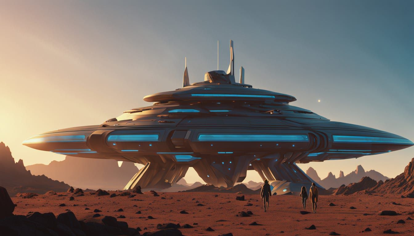 Humans Meet Centauri in Hyperrealistic Digital Art