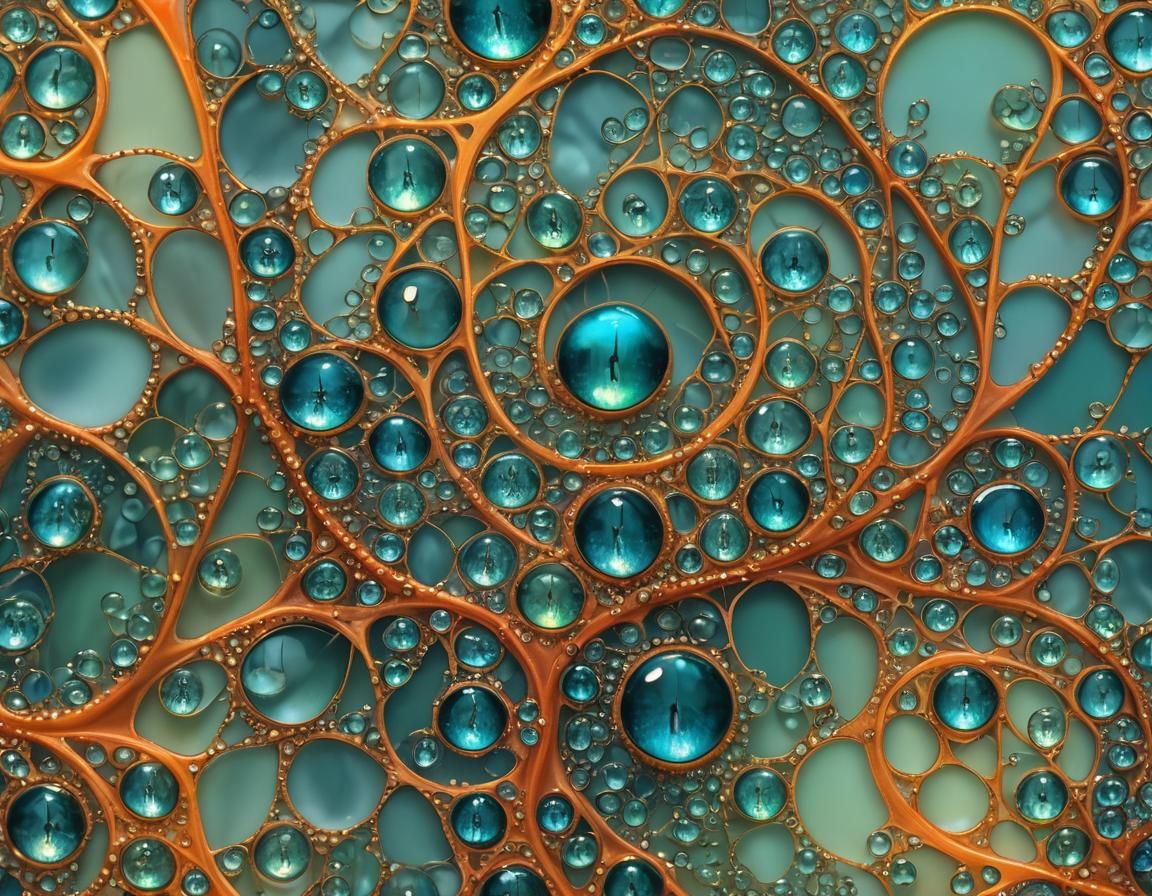 Dew Drops: A Surreal Fibonacci Sequence Composition