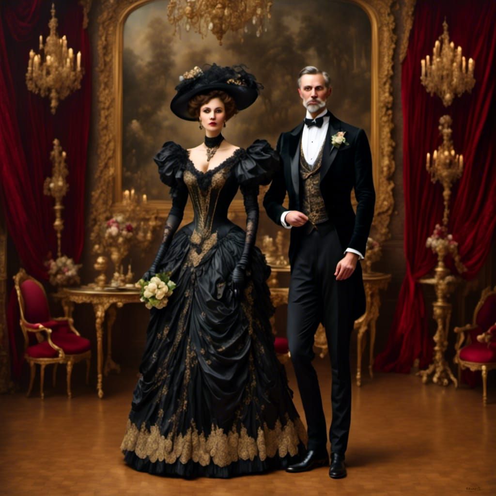 Gilded Age Slender Man Gala