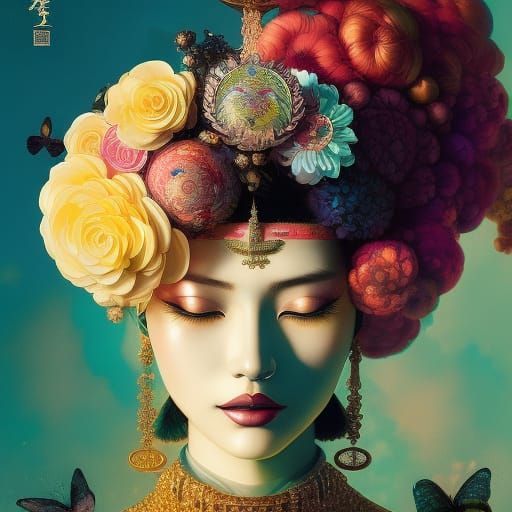 Aesthetic Expression of Perfection in Digital Art