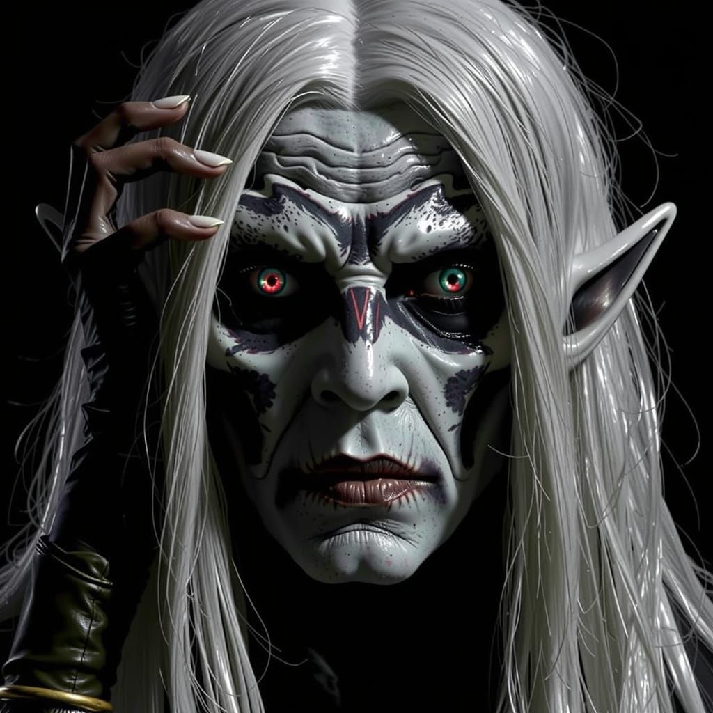 Sinister Demon in Final Form: Photorealistic Horror Art