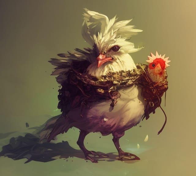 Crazy chicken