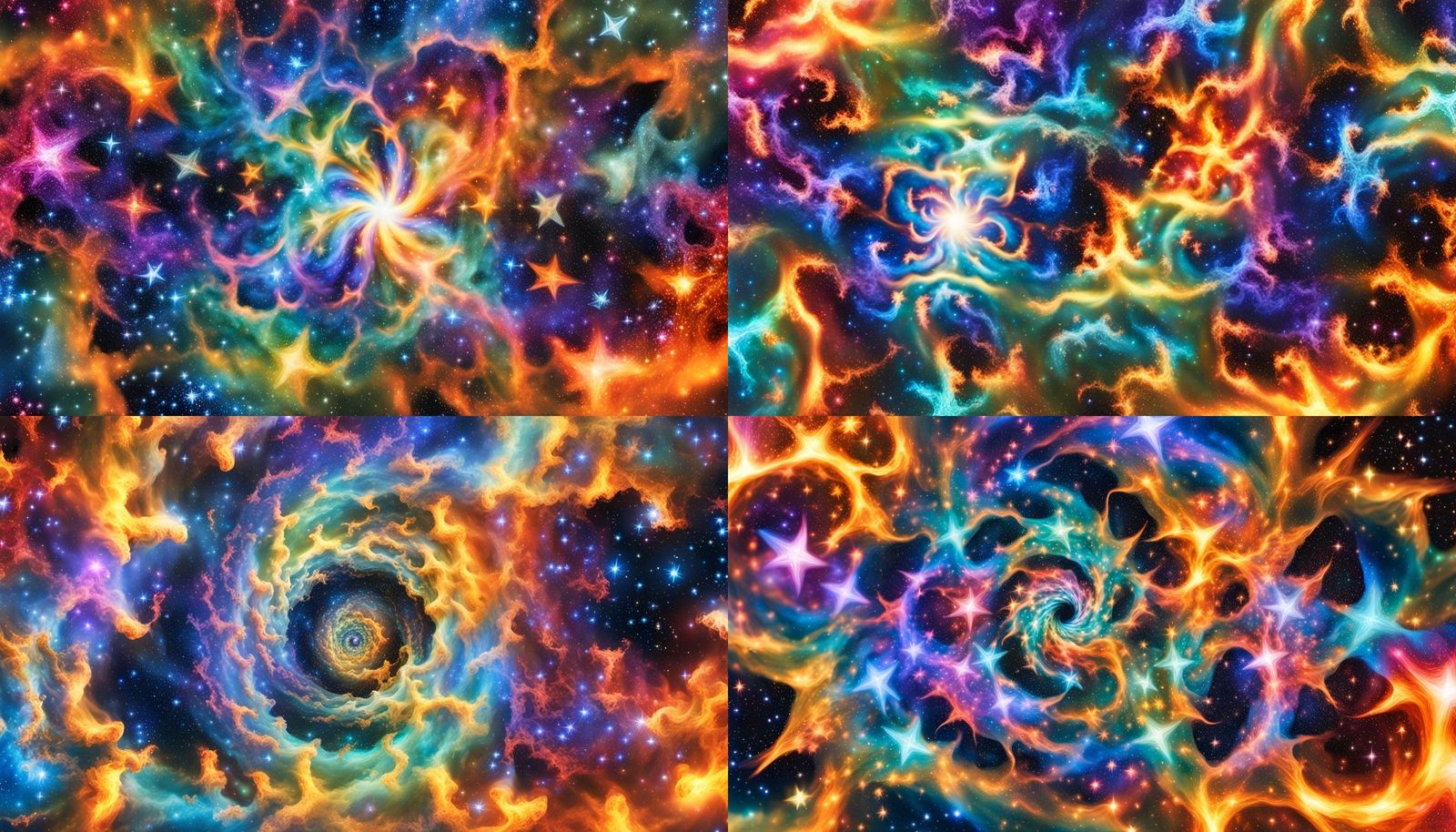 Surreal Star Cluster Unveils Cosmic Vortex in Traditional 5-...