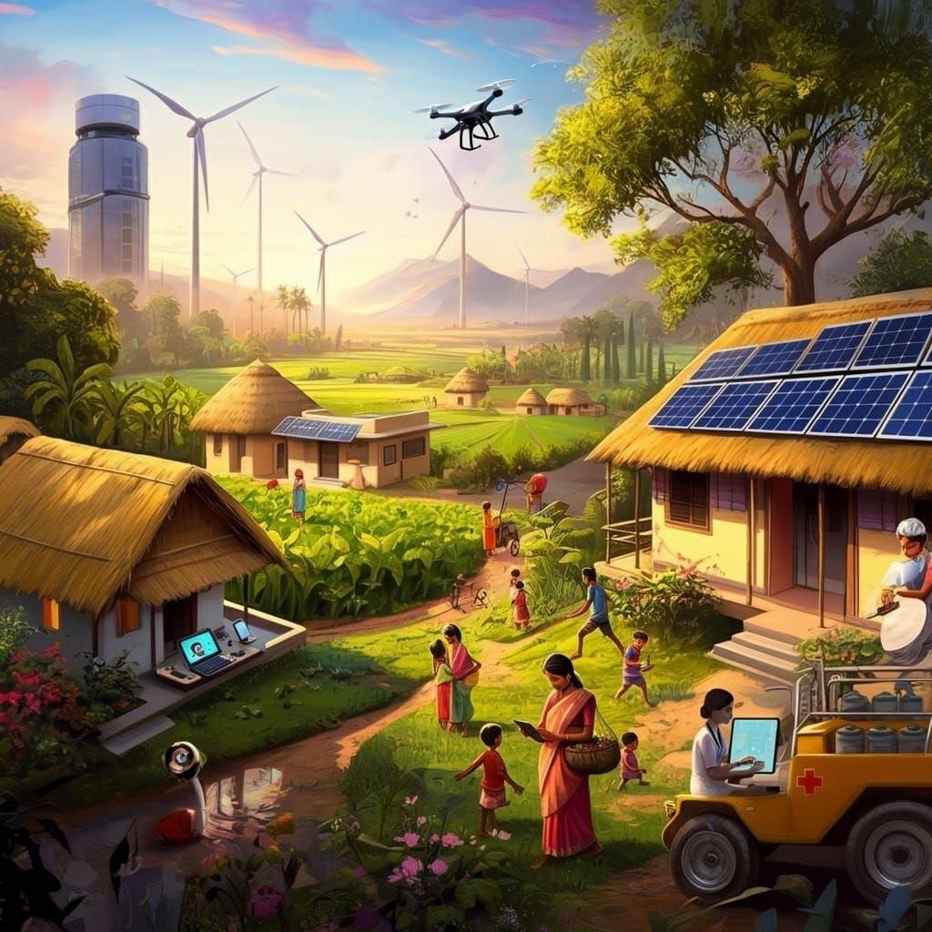 Smart Village: Tradition Meets Technology in India