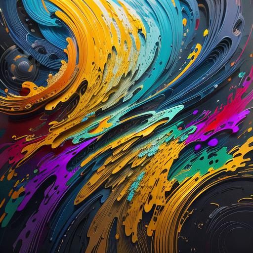 "Synthetic "Machine-Generated Masterpiece" is a unique and c...