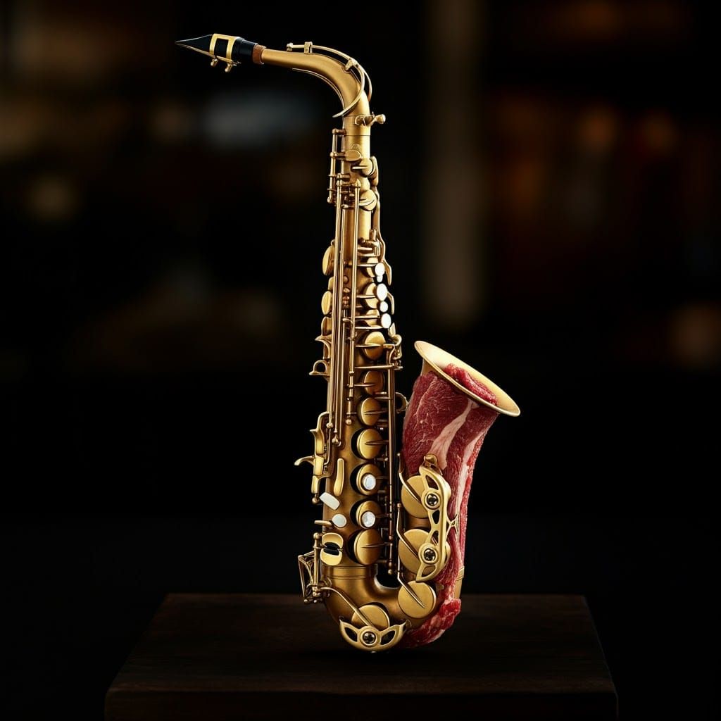 Saxophone Made Of Meat