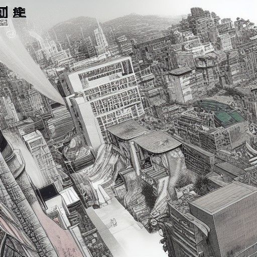 Manga History Matte Painting