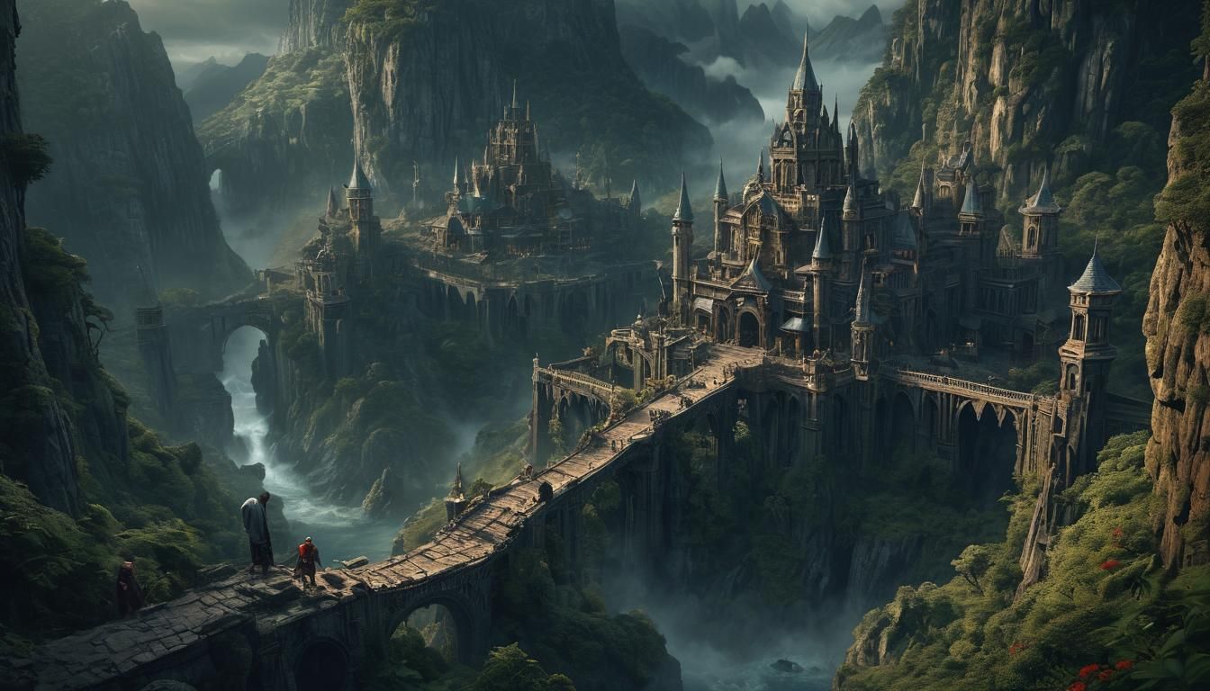 Epic Fantasy Adventure Book Cover Design