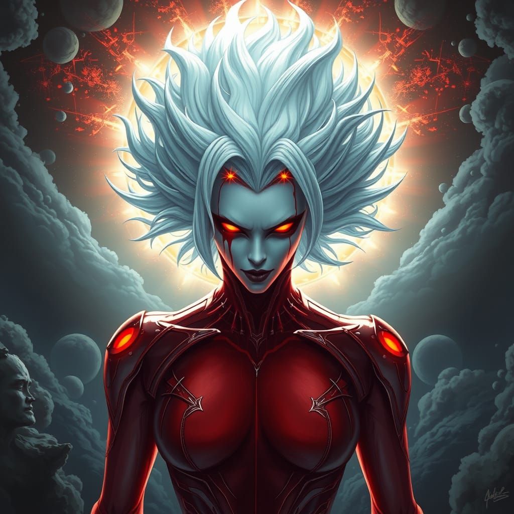 Matari possessing Reya's Body