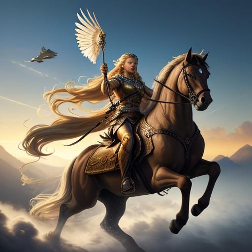 Geriatric Poodle and Tabby Cat in Hyperrealistic Splash Art