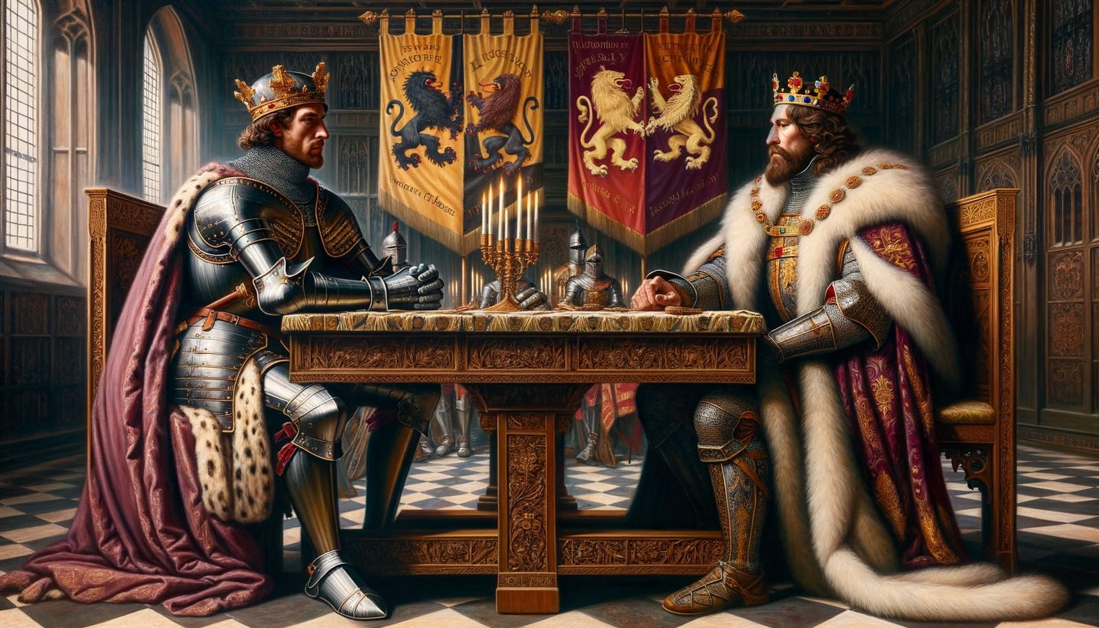 A hypothetical meeting: Arthur and Attila...