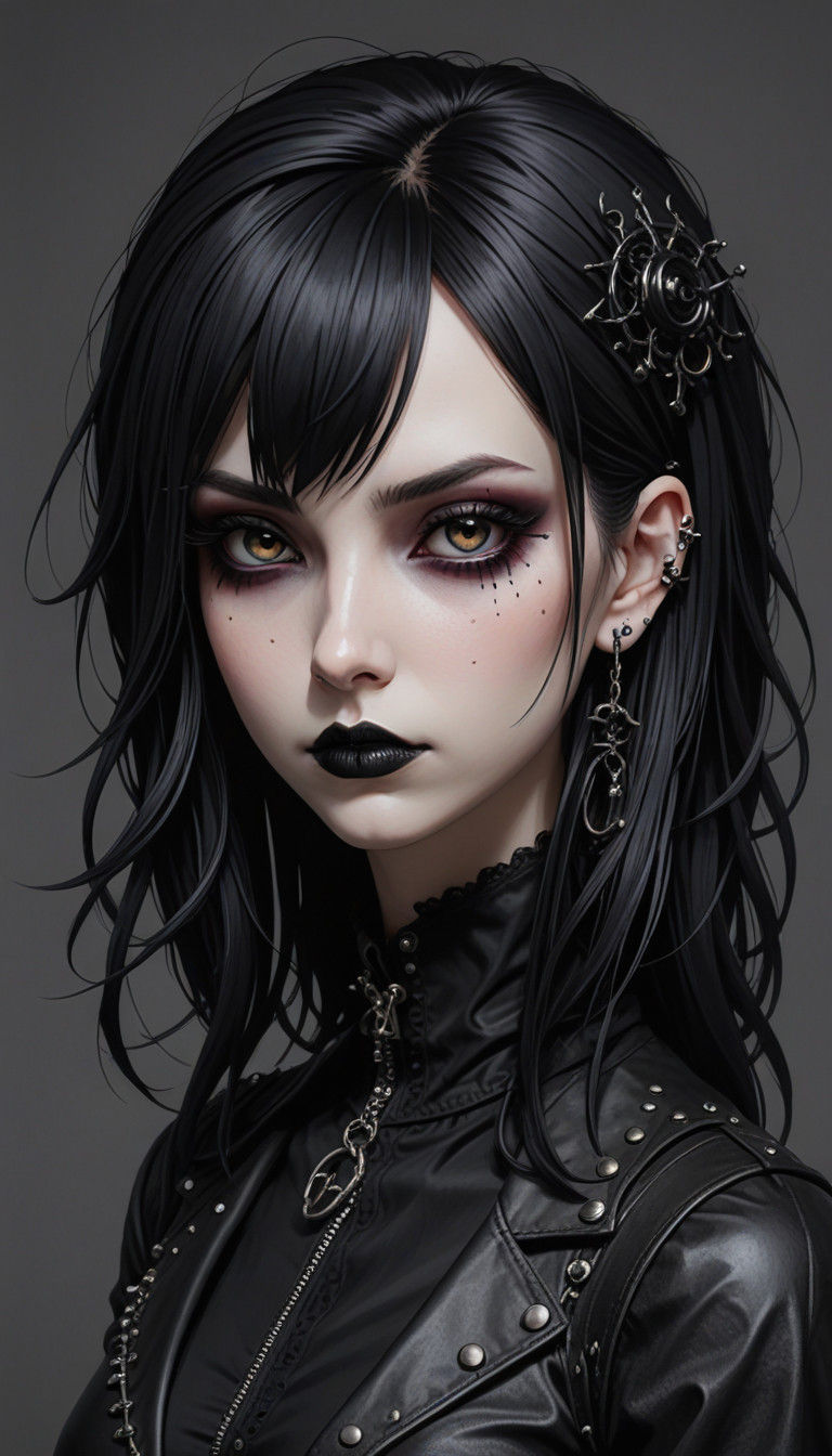 Goth Girl University Study Session