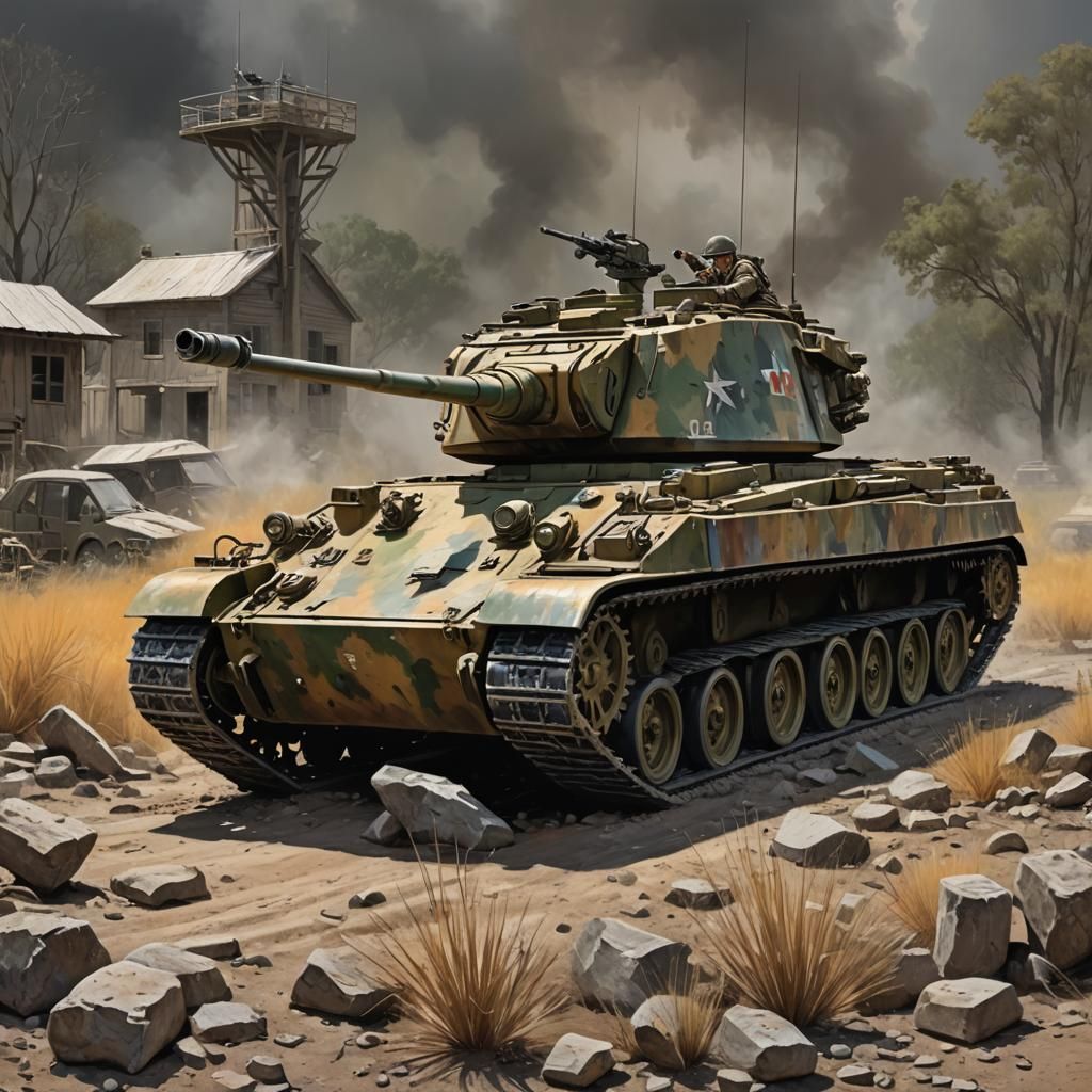 Tank in a Jar: Military Art