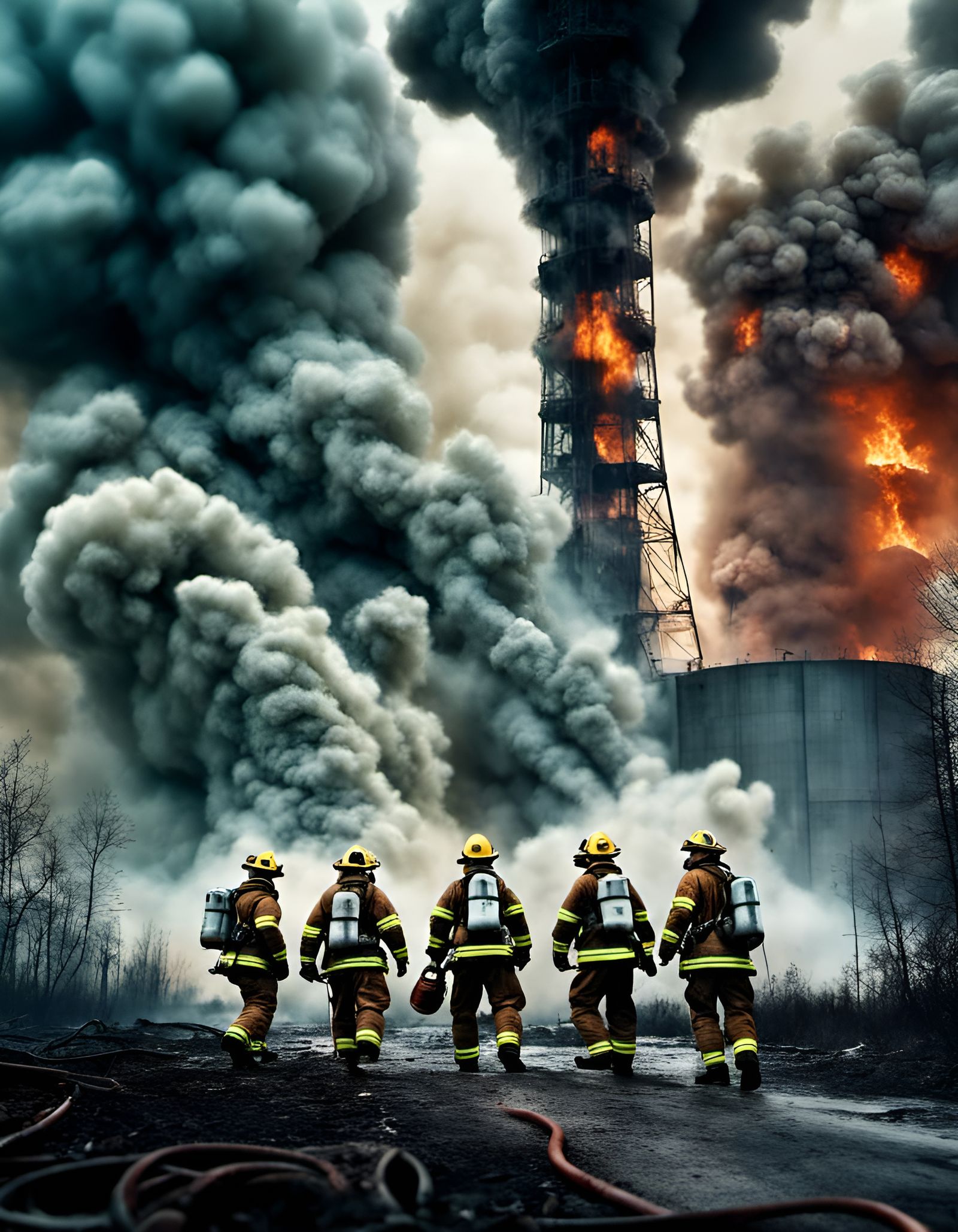 Chernobyl Firefighters: Heroic Battle Against Nuclear Disast...