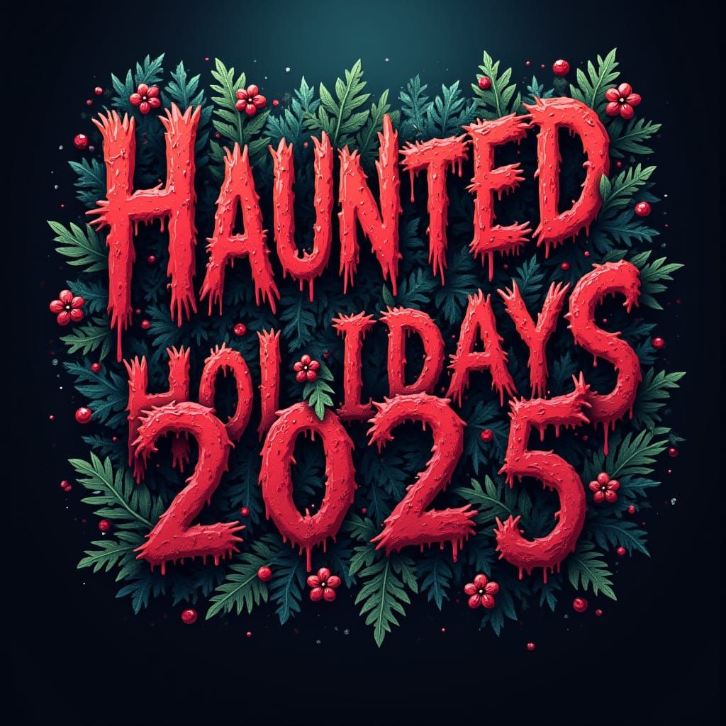 Haunted Holidays 2025: Spooky Halloween & Christmas Design