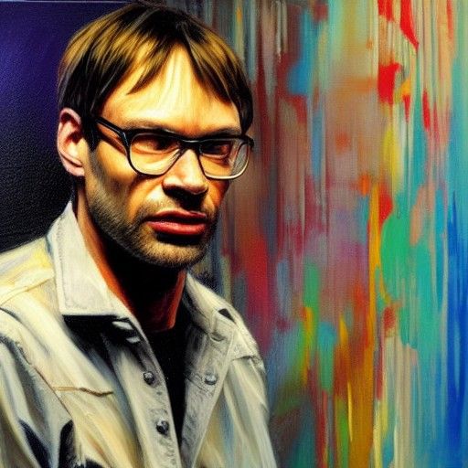 Jeffrey Dahmer: Oil Portrait in Classical Style