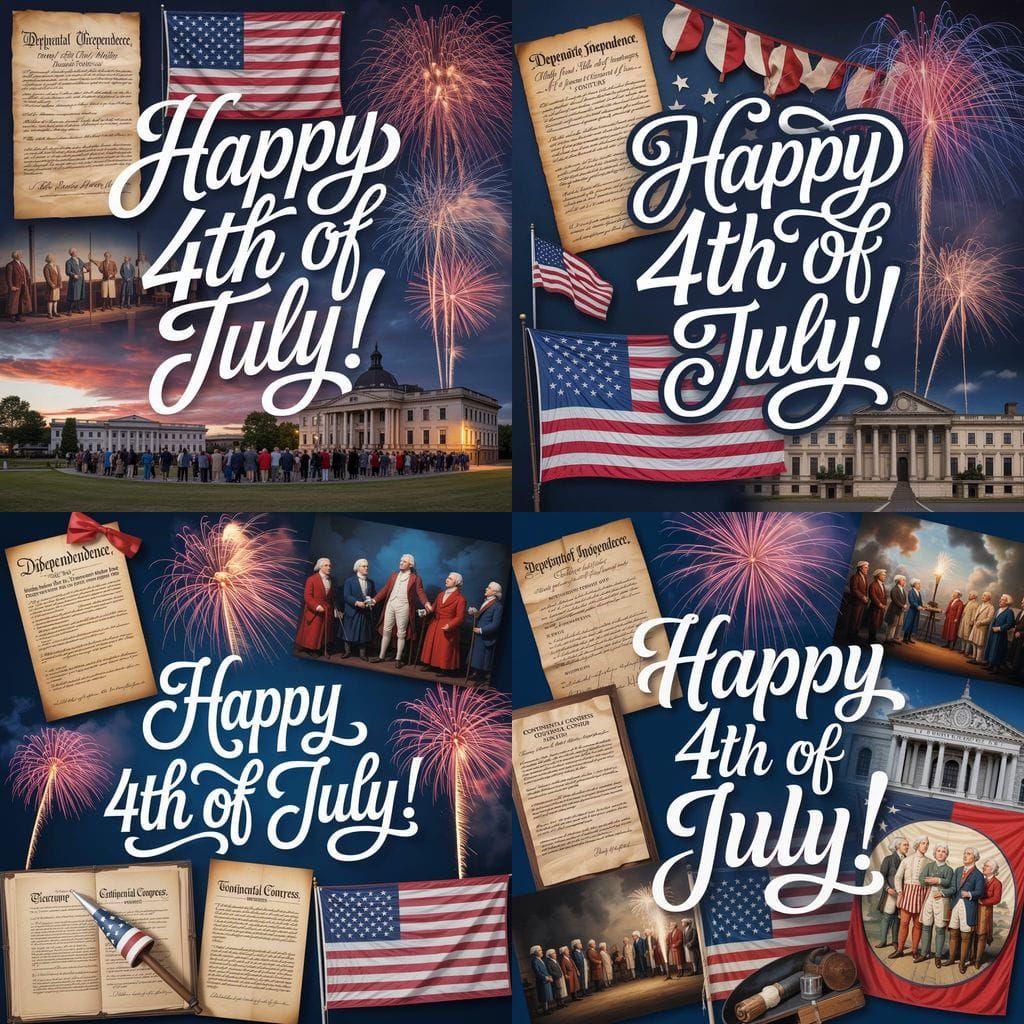 Celebrating American Independence Day: July 4th Symbols