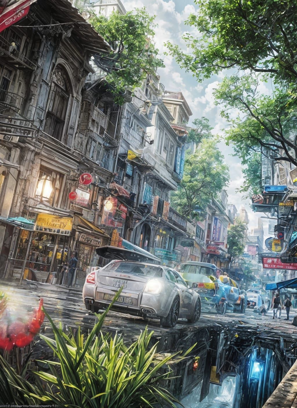 Hyperrealistic Landscape in 8k Resolution