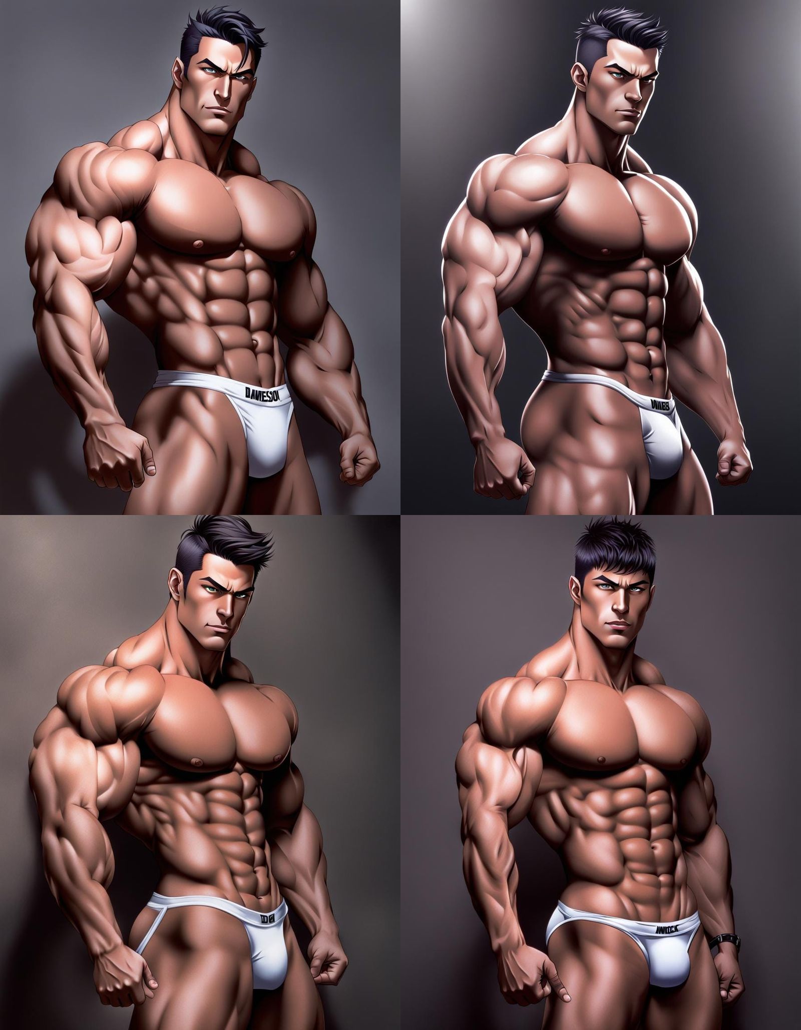 Shane Dawson as Anime Jock in Manga Style