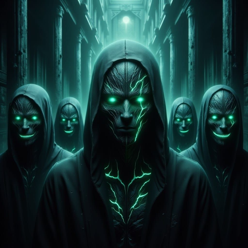 Dark Cultists Unite in Sinister Gathering