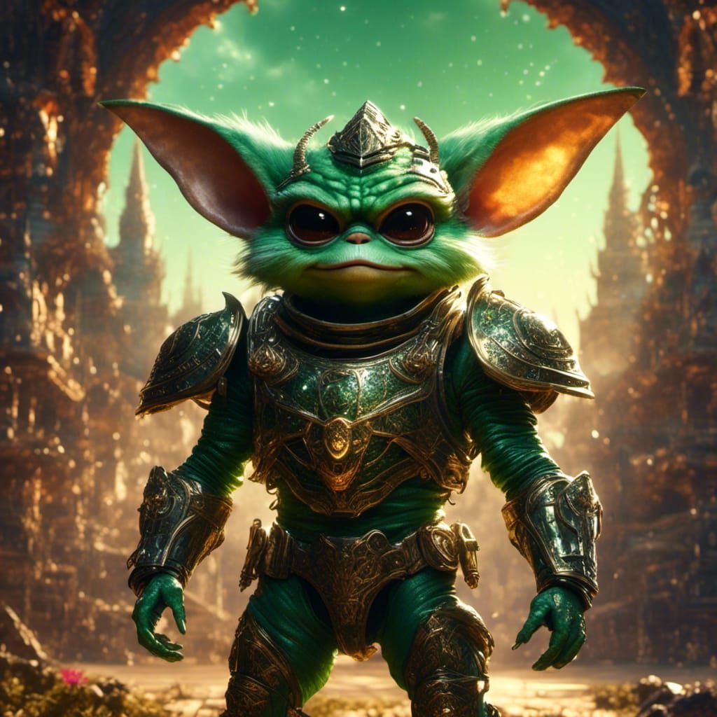 Gremlin Warrior in Cosmic Village