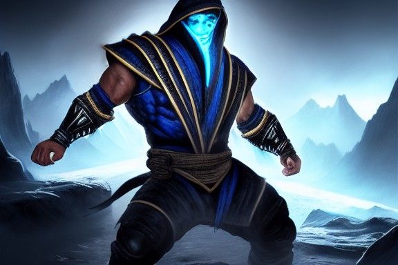 Sub-Zero vs Scorpion: Hyper-Realistic Digital Illustration