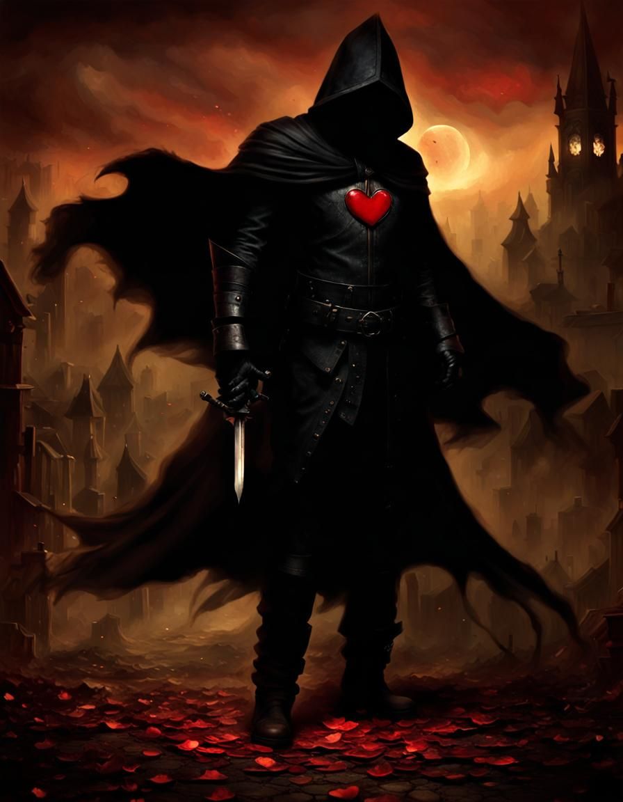 Melancholic Shadow Being's Bleeding Heart