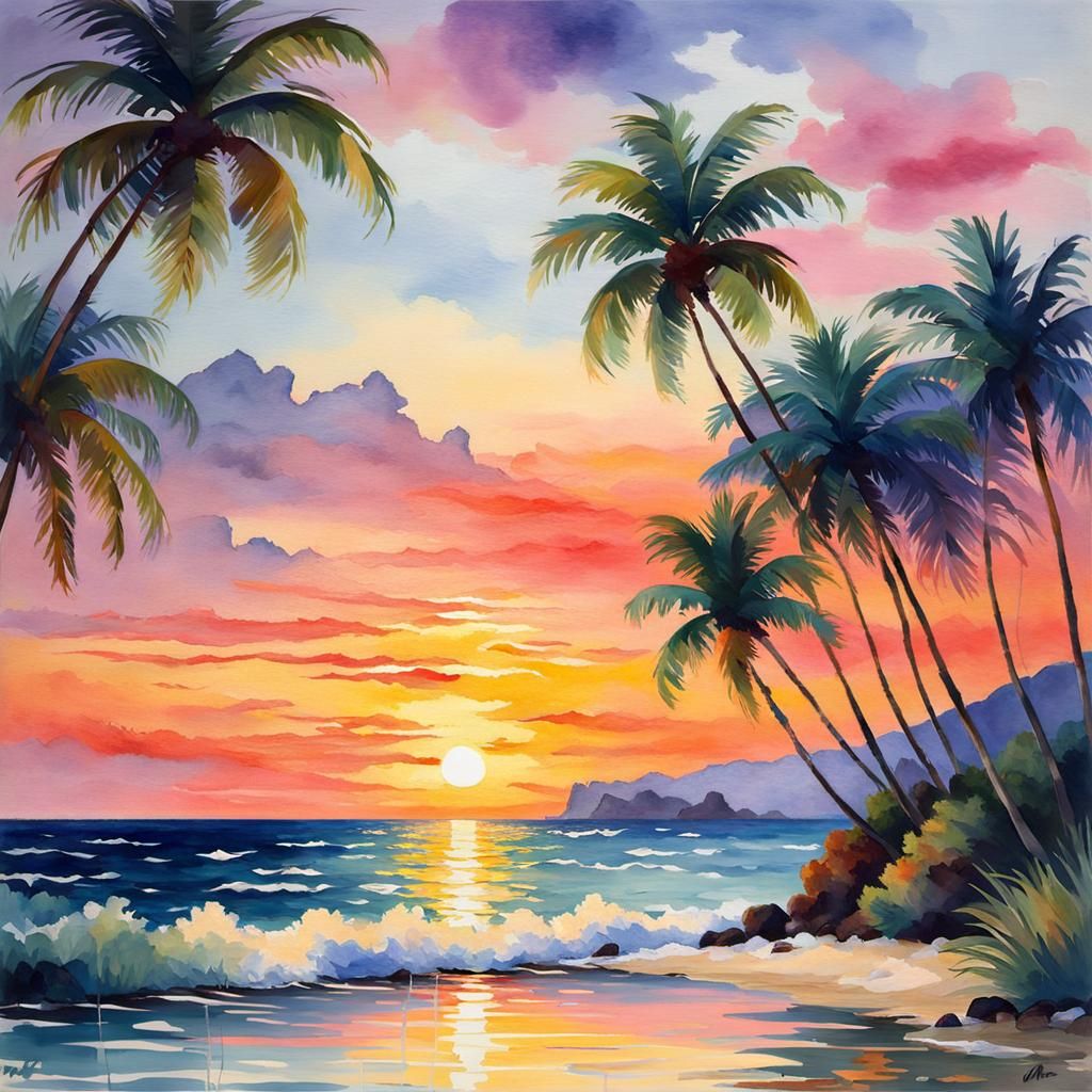 Stunning Beach Sunset