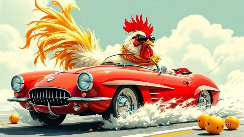 Sassy Hen Drives Convertible Chicken Coop