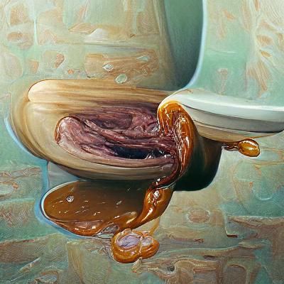 Medical Condition in Oil Painting Style