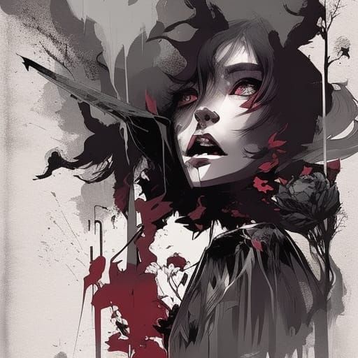 Entrance to Hell Digital Illustration