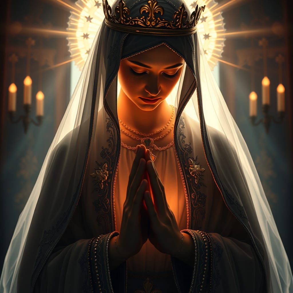 Our Lady Aparecida Appears in Ethereal Hyperrealism