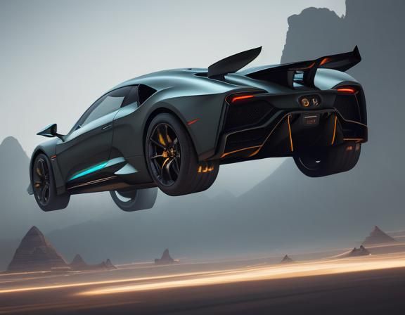 Egyptian Flying Cars and Futuristic Hypercars