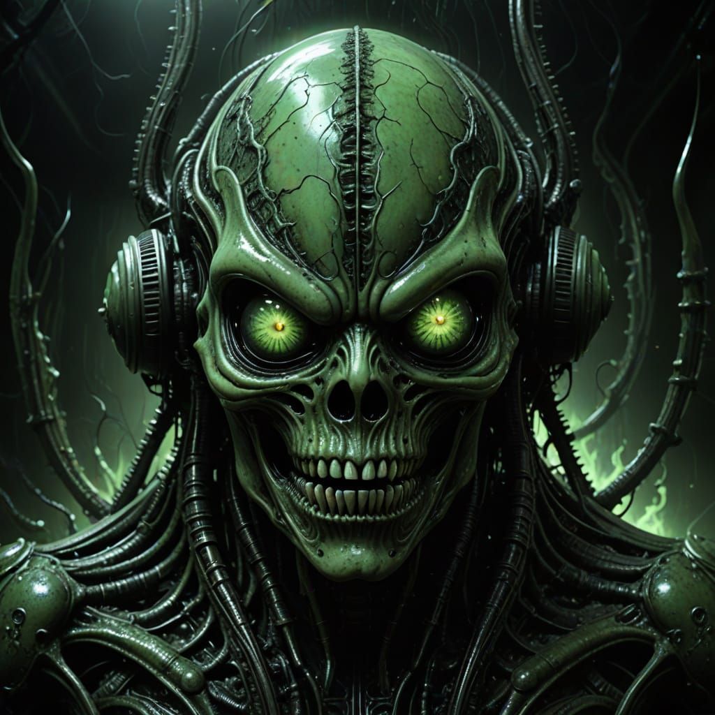 Biomechanical Horror in Dark Fantasy