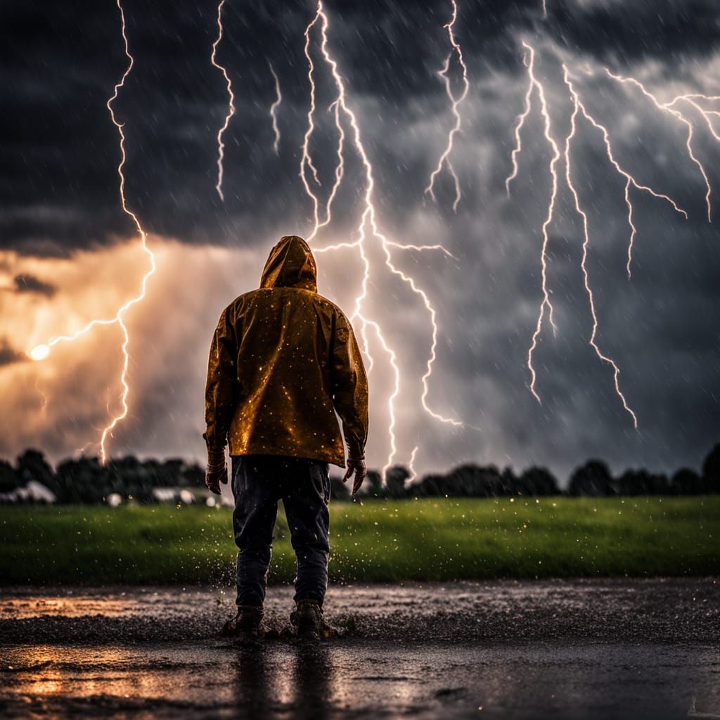 Summer Thunderstorm: Professional Photography with Golden Ho...