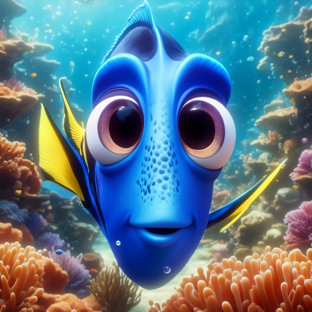 I think my name is Dory. I suffer from short-term remembory ...