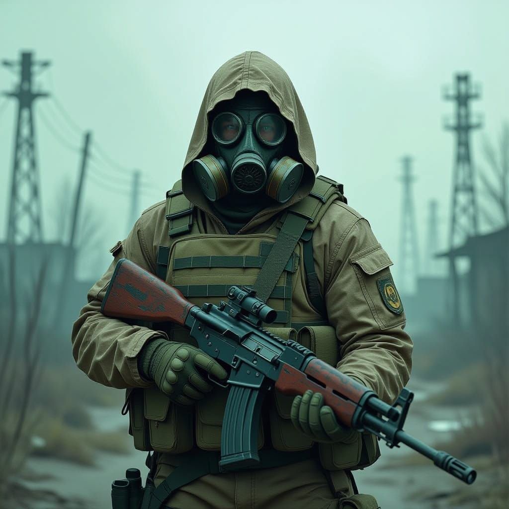 S.T.A.L.K.E.R. Duty Fighter in Chernobyl Exclusion Zone