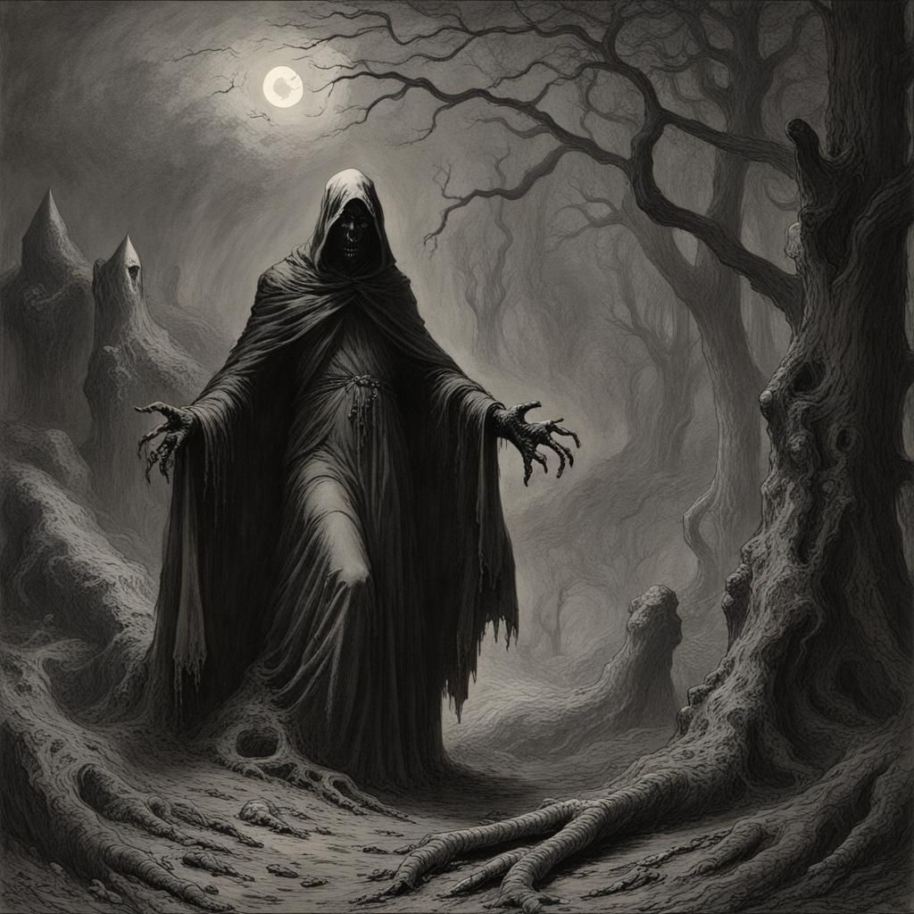 Dark Fantasy Horror Scene