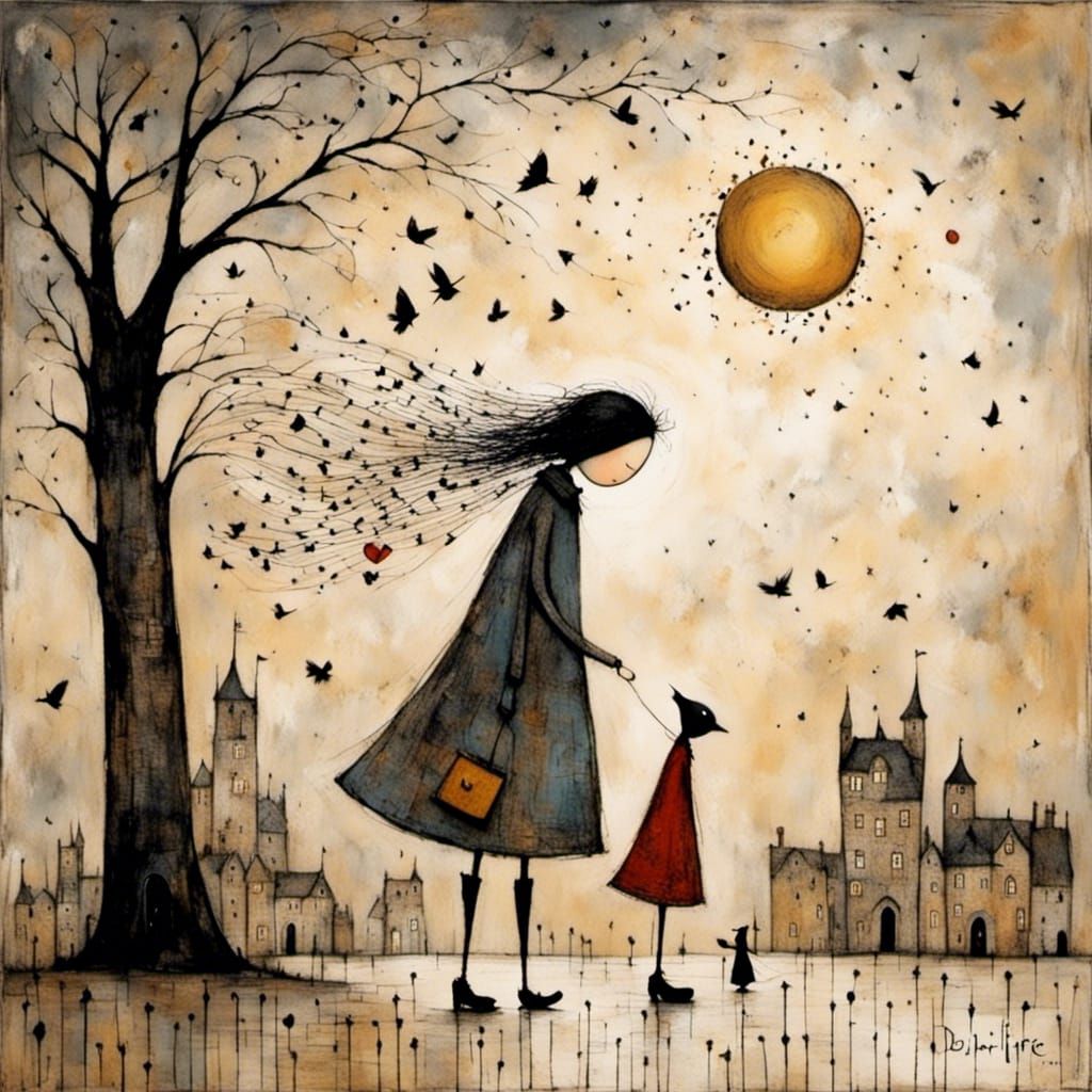 Whispers in the Dark: Graphic Novel Illustration