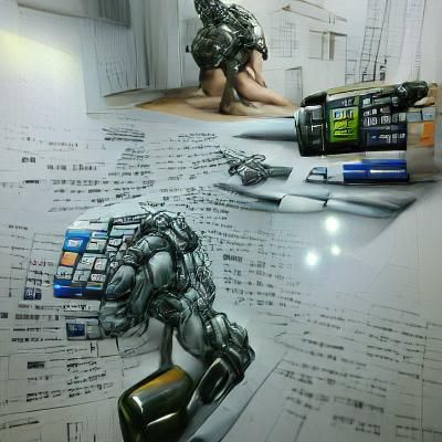 Hyperrealistic Cyberpunk Technology Render in Unreal Engine ...
