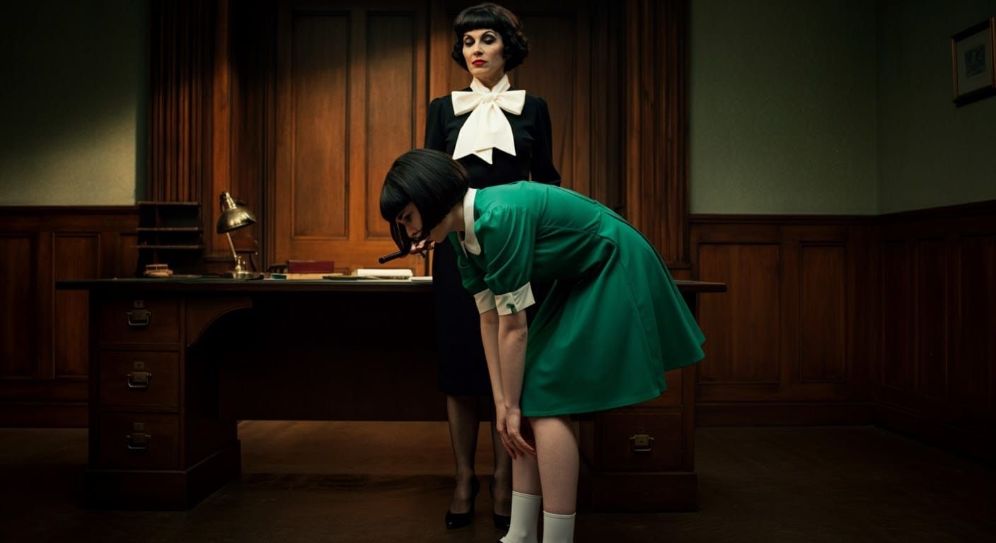 Elegant 21 Year Old Redheaded Beauty in 1960s Inspired Outfi...