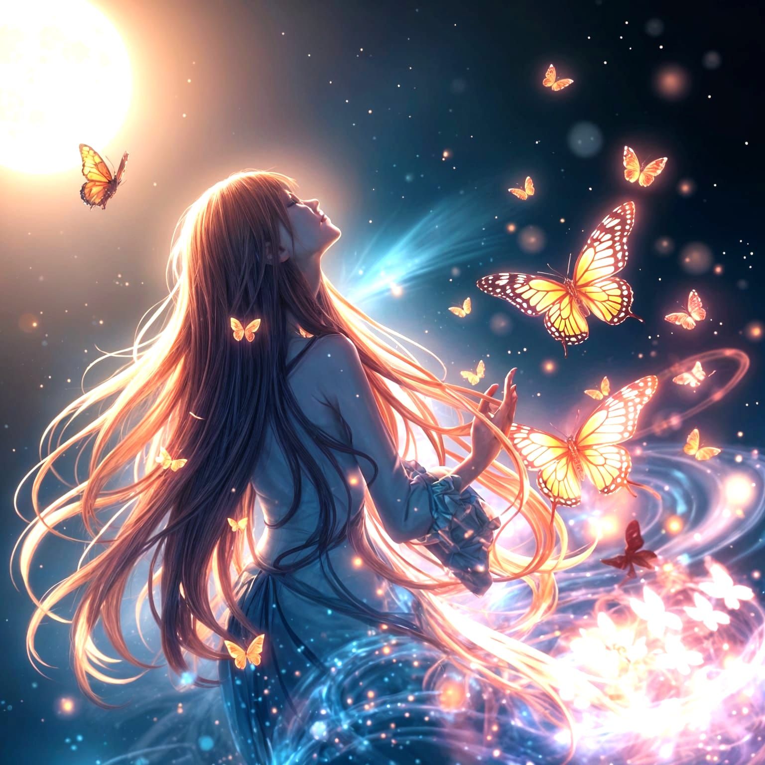 Ethereal Dance of Celestial Wings