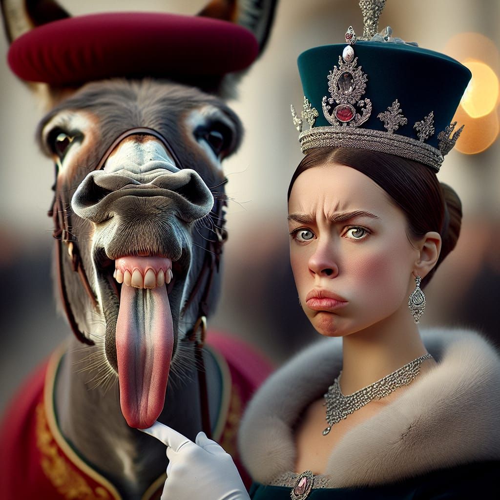 The Queen Is Not Pleased.