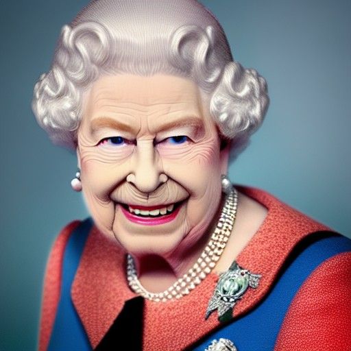 Queen Elizabeth II: Divine Light in Heaven