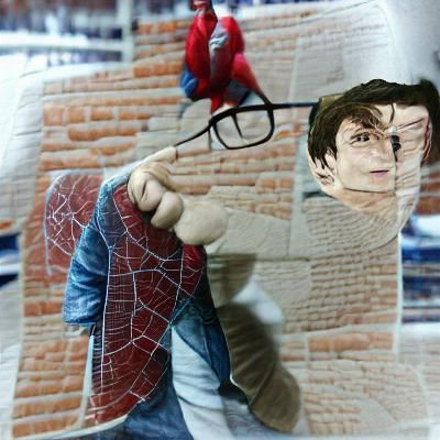 Peter Parker AI Portrait