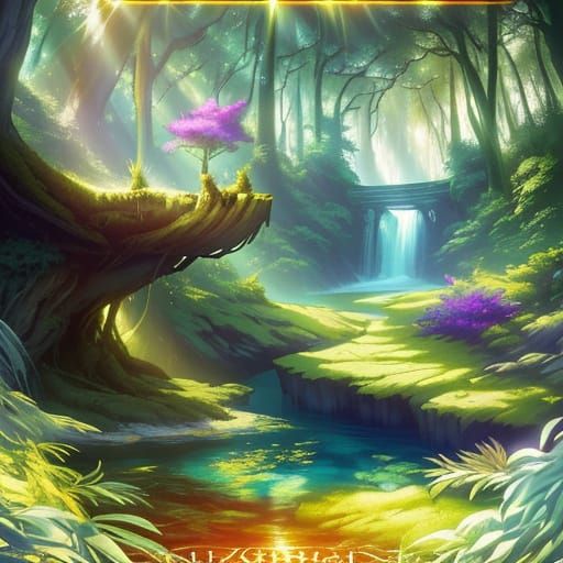 Surreal Movie Poster with Ethereal Light and Spectral Figure