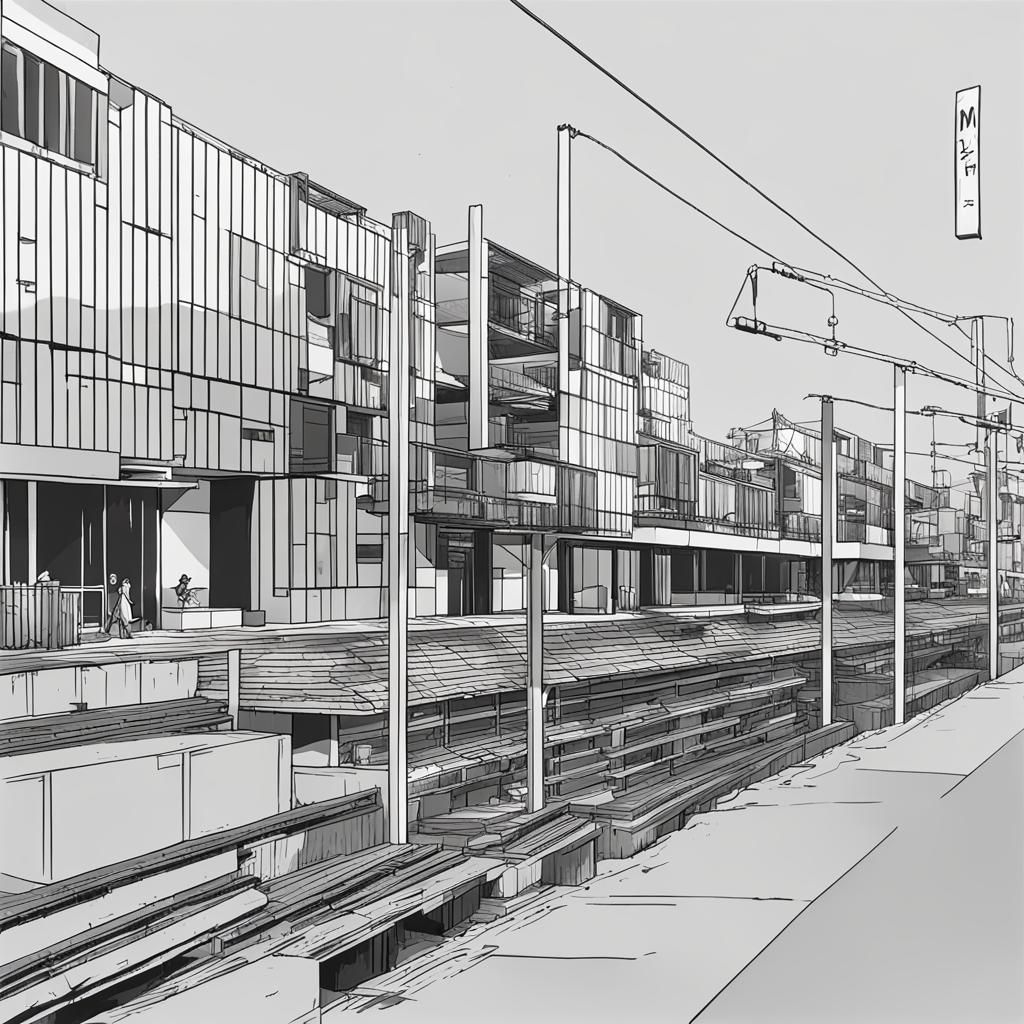 Simple Abstract AI-Generated Image