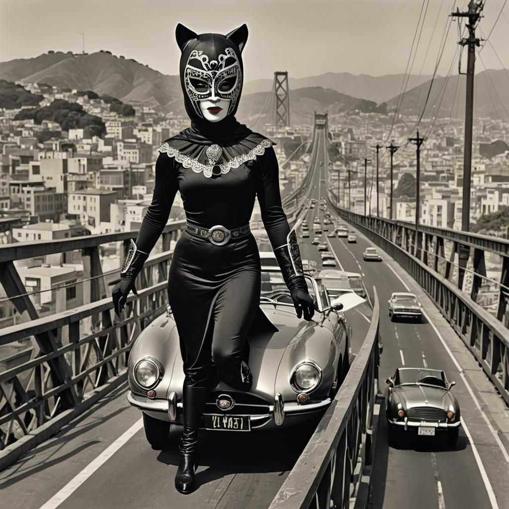 Jaguar Masked Villainess Awaits Adventure