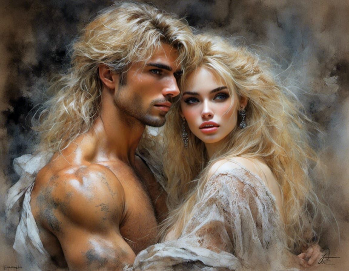 Detailed Portrait of Woman by Jose Royo